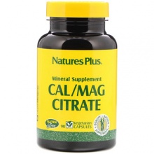  Natures Plus Cal/Mag Citrate 90 