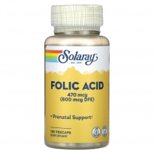   Solaray Folic Acid 470  100 