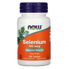 Витамины NOW Selenium 100 mcg 100 таблеток