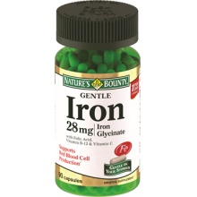 Витамины Nature's Bounty Gentle Iron 28 мг 90 капсул
